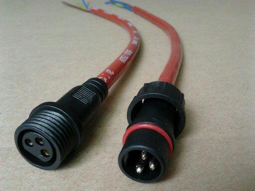 供應(yīng)深圳LED防水插頭 深圳LED防水插頭批發(fā)商 LED防水插頭價格