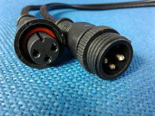 航空公母頭 防水航空插頭 白色航空公母頭