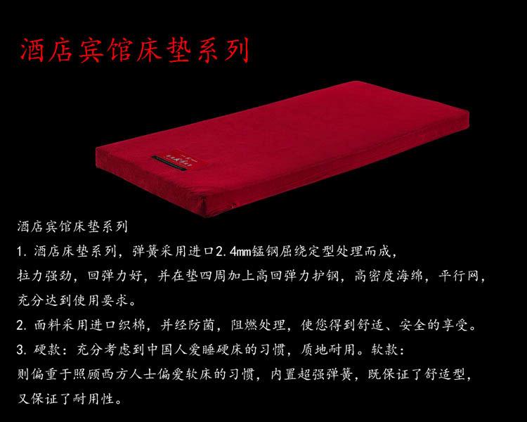 賓館床墊圖片/賓館床墊樣板圖 (4)
