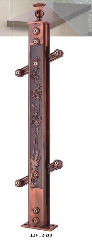 供應(yīng)批發(fā)紅古銅鋁立柱廠