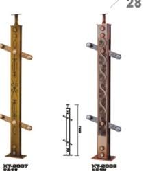 鋁板雕刻花紋立柱圖片