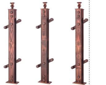 紅古銅立柱供應商圖片