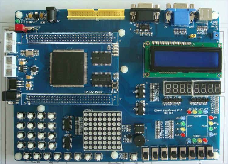 EDA-DEP1C12开发板图片