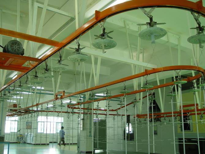 供應噴涂生產(chǎn)線懸掛輸送線