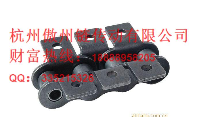 5分短節(jié)距輸送鏈條，優(yōu)質5分雙排短節(jié)距輸送鏈，浙江5分雙側單孔彎板鏈，5分輸送鏈條廠家直銷