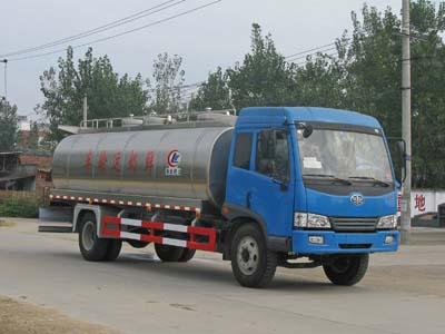 解放鮮奶運(yùn)輸車圖片