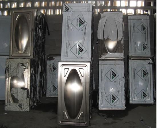 供應(yīng)中山消防水箱不銹鋼模壓板