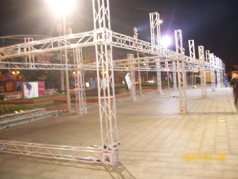 濟南展位搭建濟南桁架出租廠家圖片