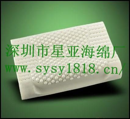 供應(yīng)【天然乳膠】乳膠枕頭曲線按摩枕