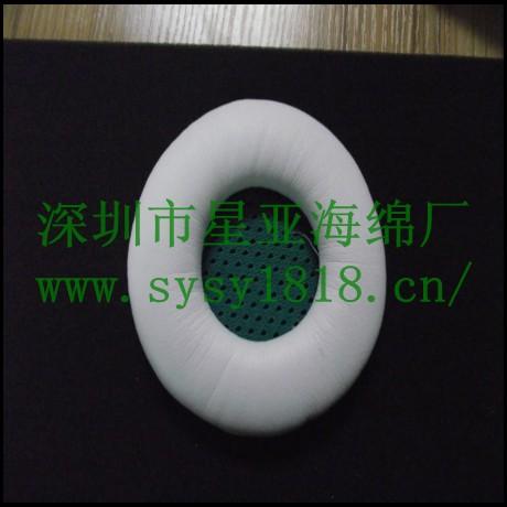 供應(yīng)光面耳機(jī)海綿套/六邊形魔術(shù)皮耳套