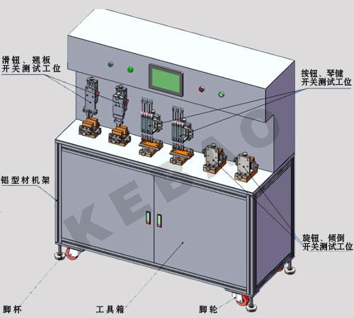 饮水机专用多功能开关测试机图片