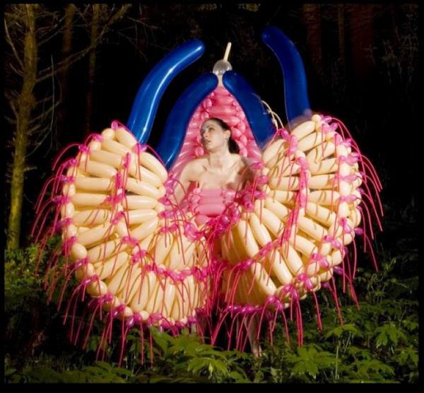 供應(yīng)*藝術(shù)師制作氣球藝術(shù)服裝服服飾