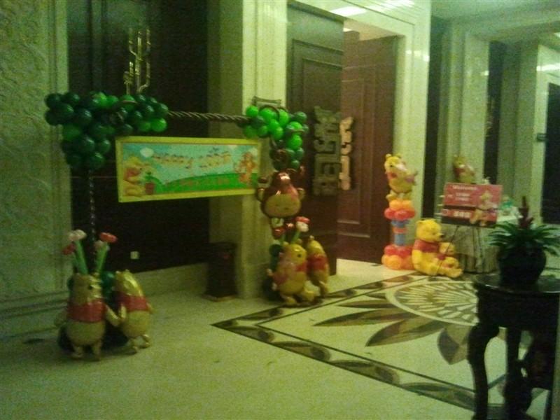 供應(yīng)佛山寶寶百日宴布置周歲生日氣球裝 滿月酒宴 兒童派對(duì)活動(dòng)場(chǎng)地布置