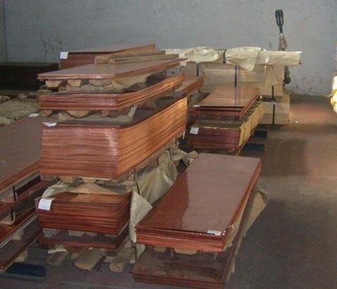 廣東紫銅板T2紫銅板圖片