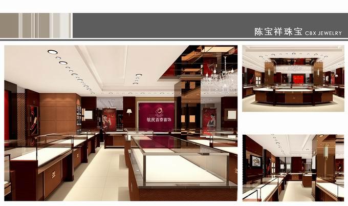 专业设计制作商场专营店道具珠宝店玉器店展示柜展柜图片