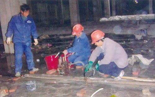 寧波堵漏施工圖片