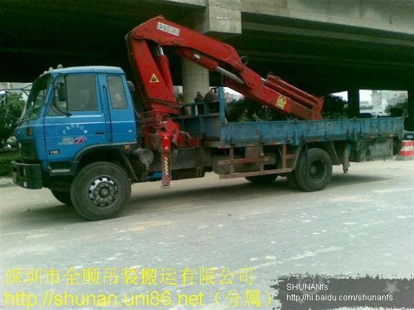 深圳松崗潭頭25噸吊車圖片