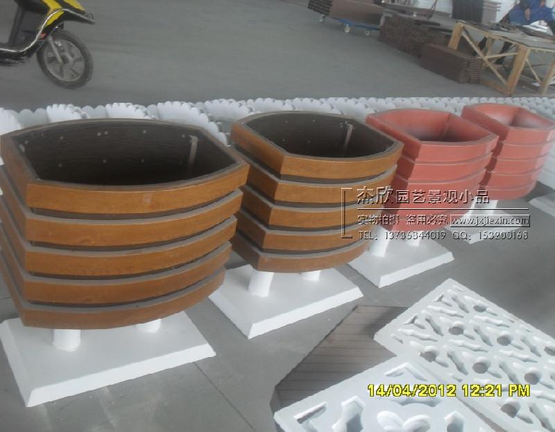 嘉興廠家供應(yīng)pvc生態(tài)木花箱