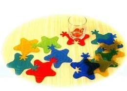 供應(yīng)北京定制廣告杯墊、禮品杯墊印LOGO