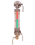供应锅炉平板双色液位计水位计、湖南长沙锅炉配件厂、液位计水位计厂家图片