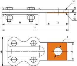 JTL系列铜铝接线夹钎焊图片