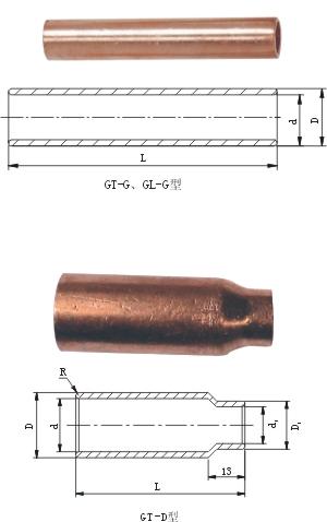 GT-GGL-G系列铜铝连接管图片