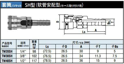 快速接头TW型日东NITTO快速接头