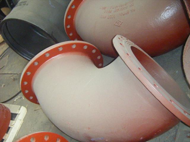 供應(yīng)噴塑球墨管件彎頭