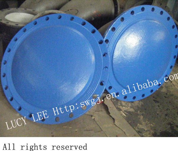 供應(yīng)DN50-DN2000球墨鑄鐵盲板法蘭盤