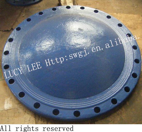 供應(yīng)DN50-DN2000球墨鑄鐵盲板法蘭盤
