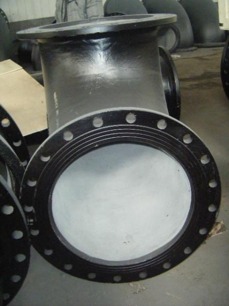 供應(yīng)90度雙法蘭鴨掌彎管