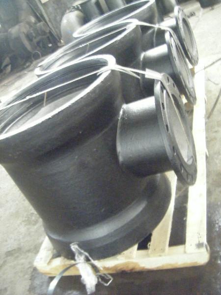 供應(yīng)DN50-DN2000球墨雙承單支盤(pán)三通