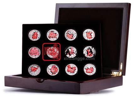 國(guó)禮十二生肖紀(jì)念銀章圖片