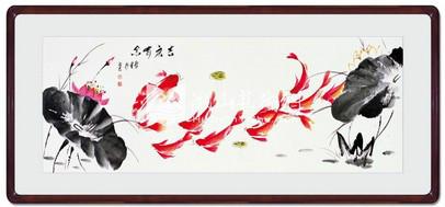 供應(yīng)名家真跡旭日東升吉慶有余金秋神韻