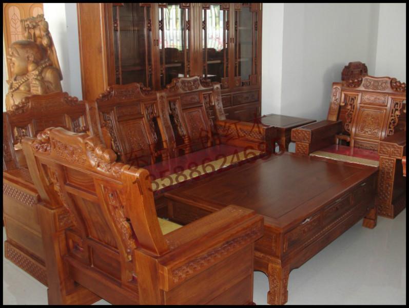 供應(yīng)華麗的紅木家具-紅木沙發(fā)