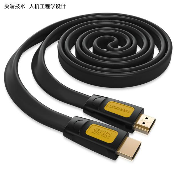 HDMI线 接电视 镀金双重PVC hdmi 1.4 3d高清连接线图片