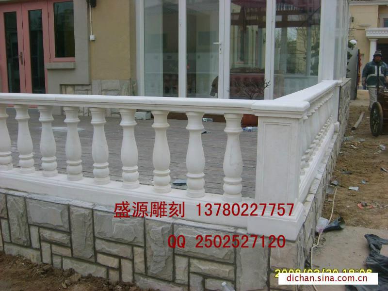 漢白玉花瓶柱圖片/漢白玉花瓶柱樣板圖 (4)