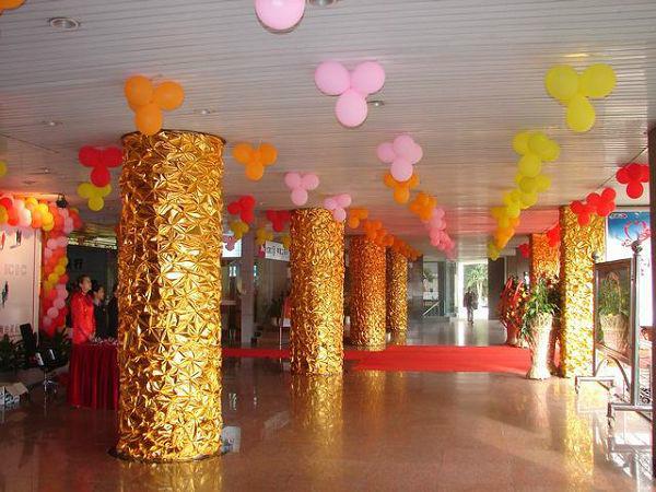 供應(yīng)*酒店柱子金布裝飾金布包樹