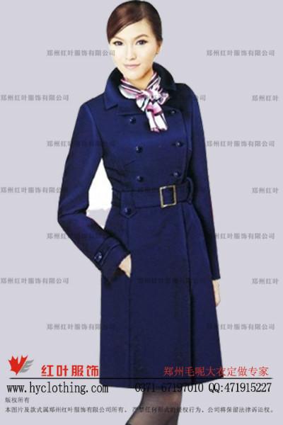 供應(yīng)定做毛呢大衣20-紅葉公司