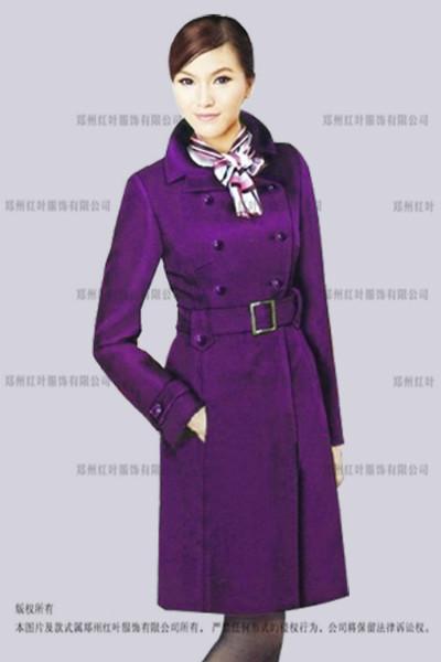 供應(yīng)定做毛呢大衣20-紅葉公司