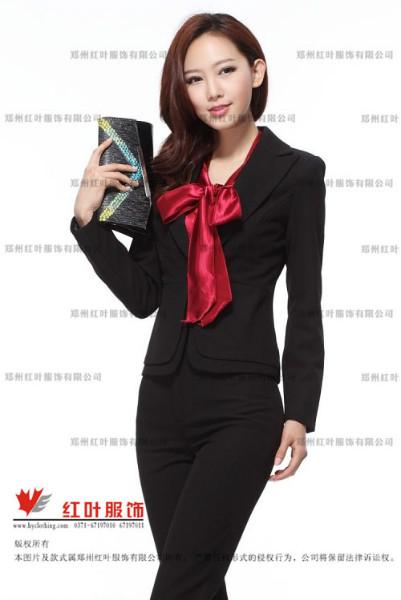 供應(yīng)鄭州職業(yè)裝定做*--紅葉服飾