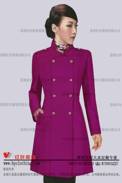 供應(yīng)定做大衣16-鄭州紅葉服飾