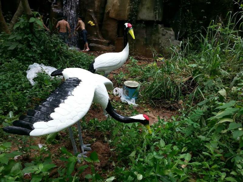 供應(yīng)樹脂仙鶴-仿真仙鶴