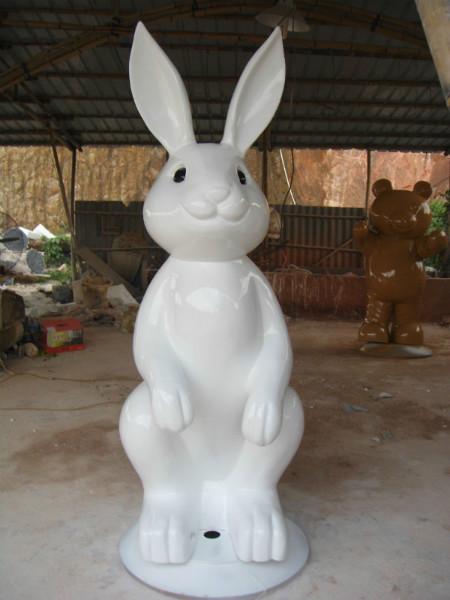 供應(yīng)玻璃鋼卡通動物雕塑