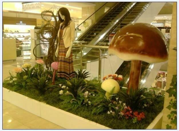 供應(yīng)玻璃鋼商場(chǎng)裝飾