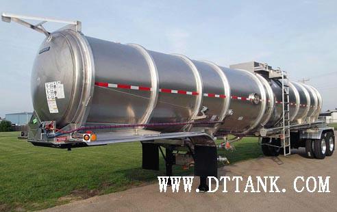 供應(yīng)鋁合金罐式運(yùn)輸半掛車