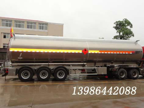 供應(yīng)鋁合金罐式運(yùn)輸半掛車