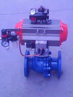 供應(yīng)氣動法蘭球閥q641f-16p