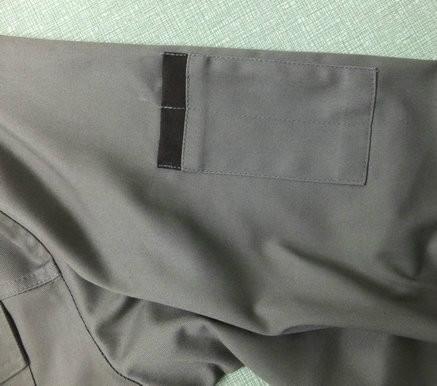 供應寶藍色夾克款靖江工作服時尚款式員工愛穿的服裝