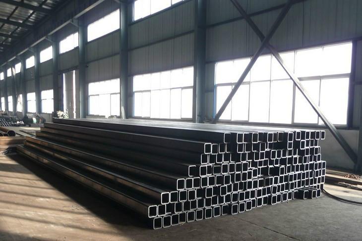 供應(yīng)江西南昌東鴻鋼結(jié)構(gòu)方矩管支柱管型號550